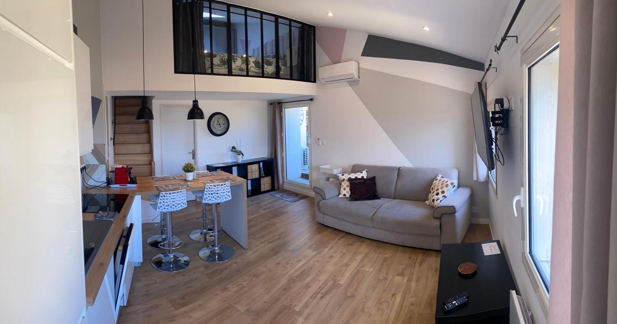 Spacieux Duplex, Vue Mer Et Belle Terrasse Hyères Eksteriør billede